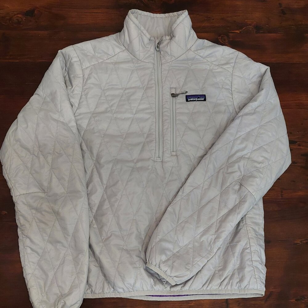 Patagonia Micro Puff Pullover - Gray - Women's Medium